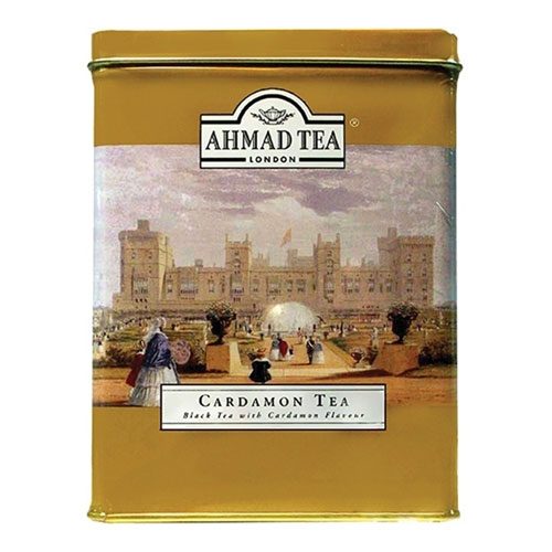 T07B – Ahmad Cardamom Loose Tea 12×500 gr (Gold Tins)
