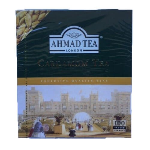 T07K – Ahmad Tea Bag Cardamom 12x100ct. (Tagged)