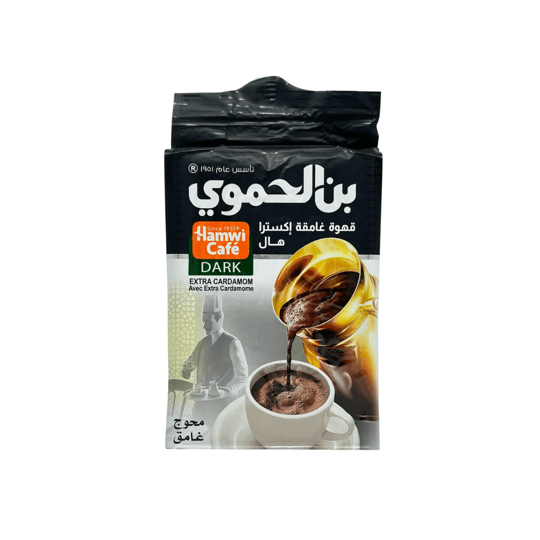 T0906 – Dark Hamwi Cafe Extra Cardamom 6 x 450 g