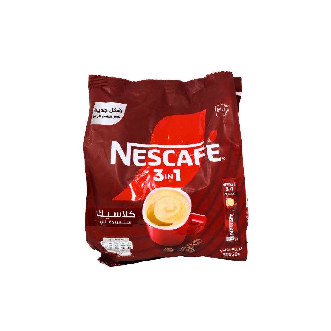 T35002 - Nescafe (3 in1) 10 Bags (30 x 20 gr)