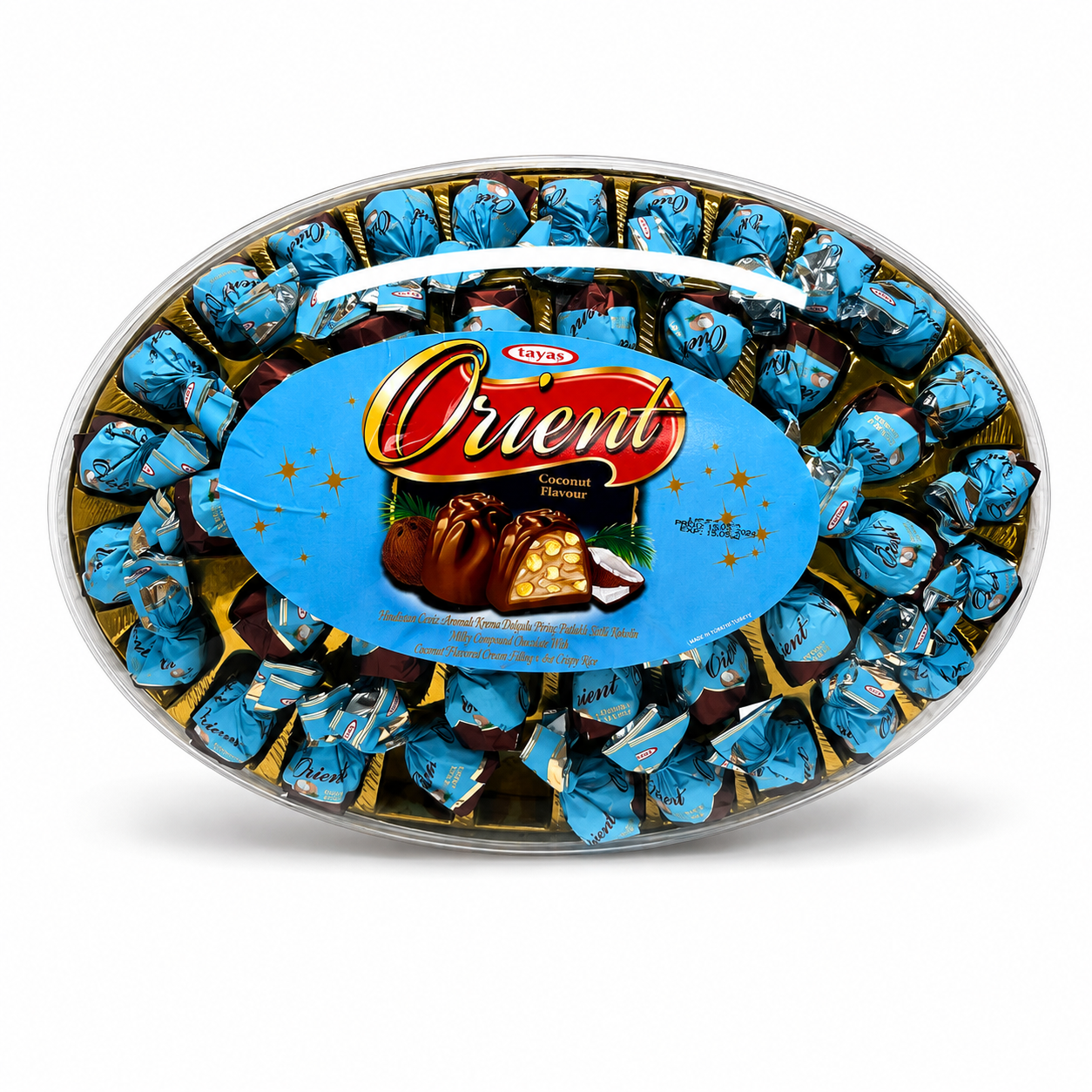 TY02 – Tayas Orient Truffel Oblong Coconut 6 x 485 g