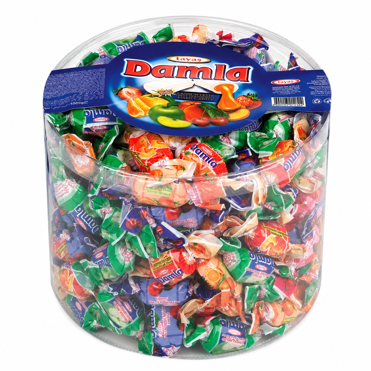 TY23 – Tayas Damla Mix Fruit Candy 8x800g