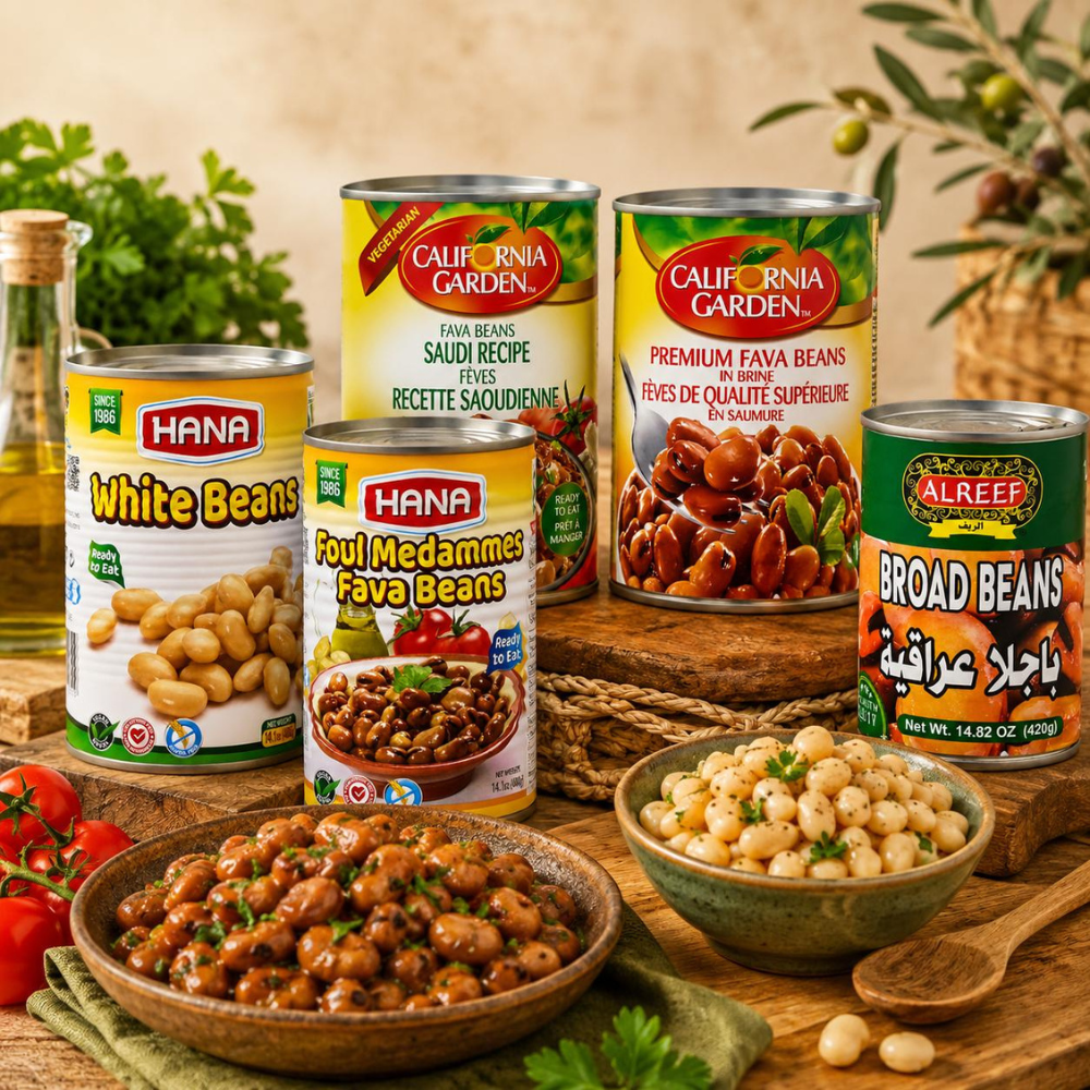 CANNED BEANS AND PEAS
