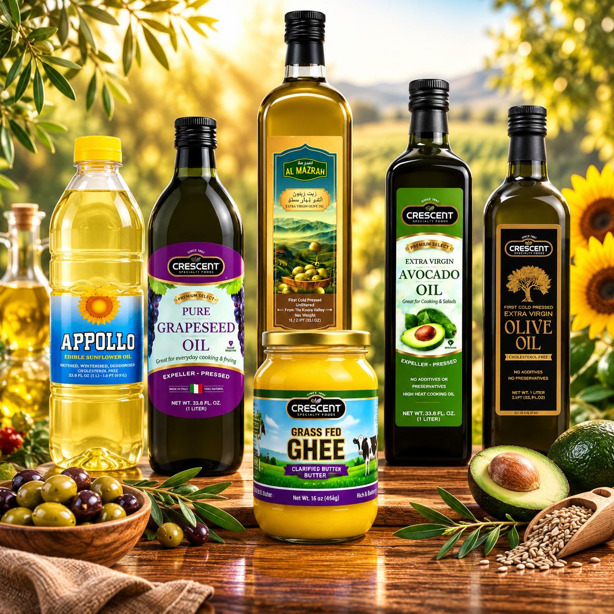 OILS AND GHEE