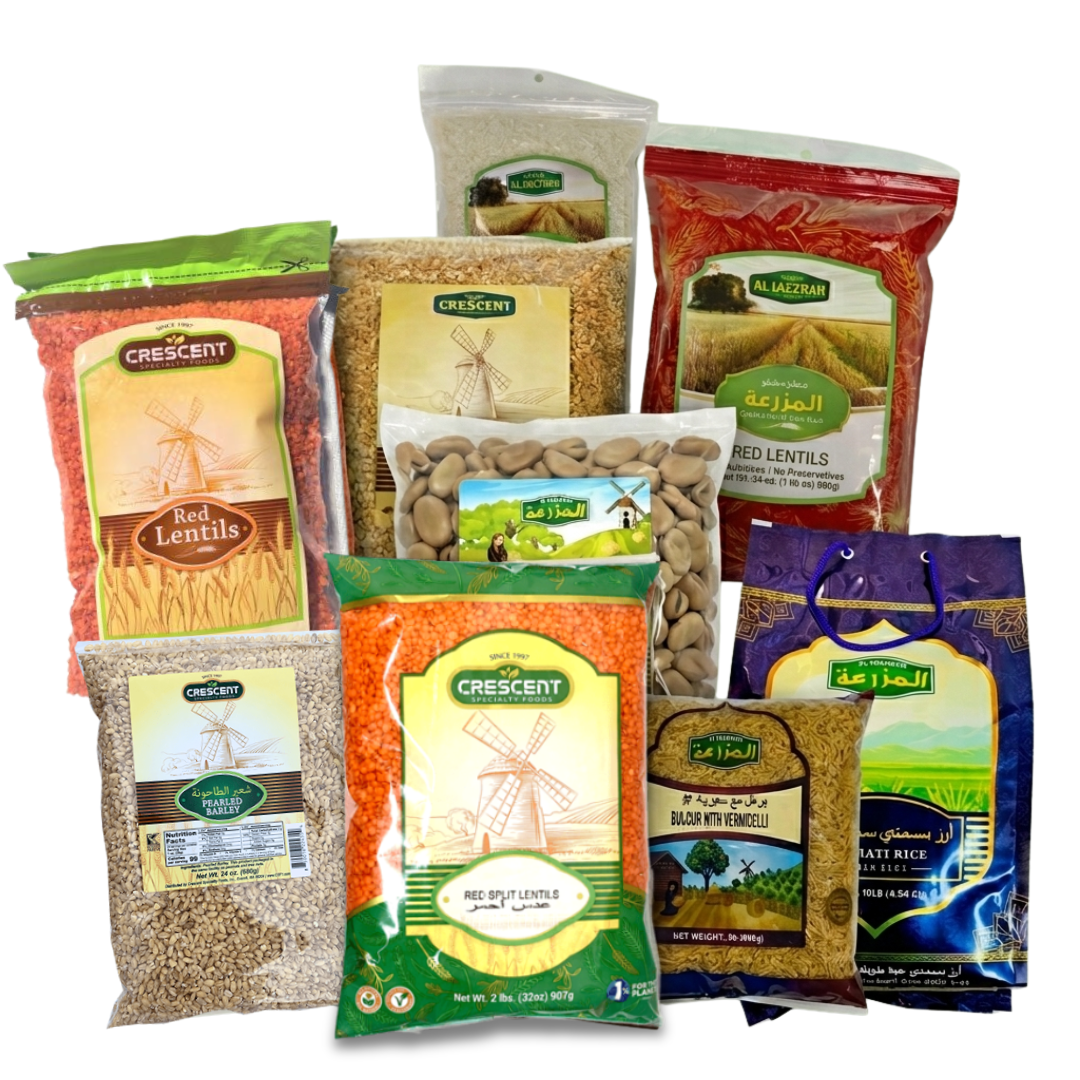 Rice, Grains & Legumes