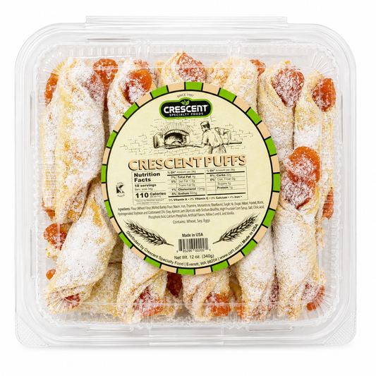 BK0104 – Crescent Puffs Cookies 12 x 12 oz (340g)