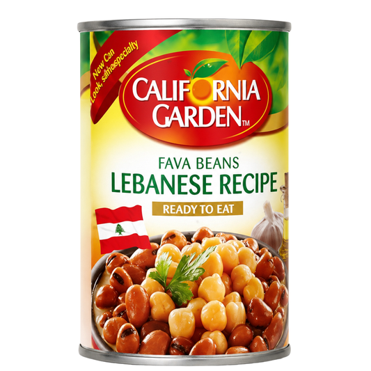 BN01B - CG  Lebanese Fava Beans 24 x 16 oz (450g)