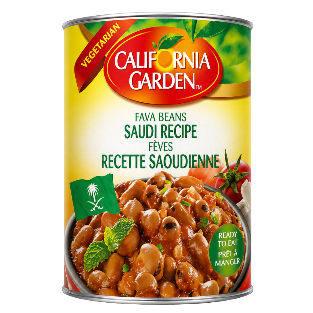BN01D - CG Saudi Fava Beans 24 x 450 g
