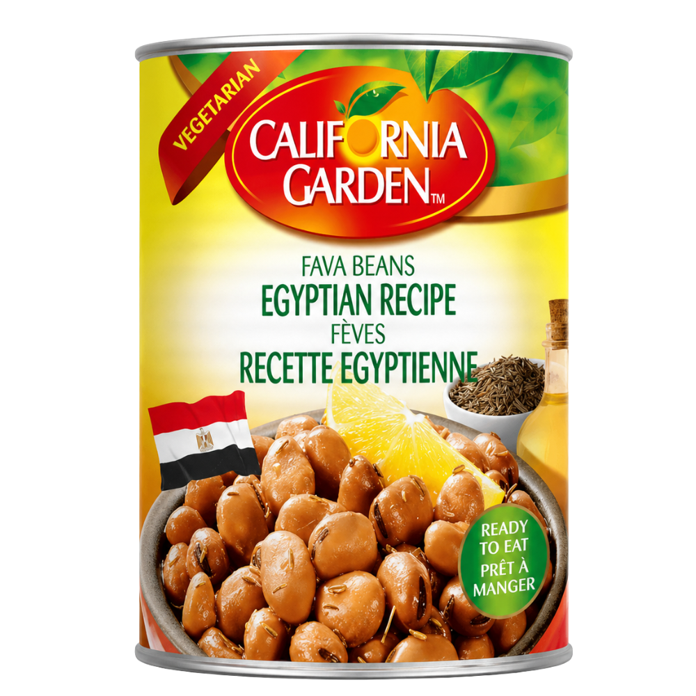 BN01H - CG Egyptian Recipe Fava Beans 24 x 450 g