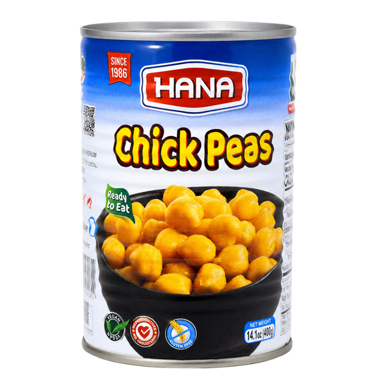BN0203 - HANA Chickpeas 24 x 14 oz (400g)