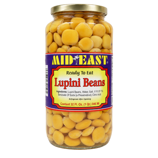 BN05 - M.E. Lupini Beans 12 x 32 fl oz (946ml)