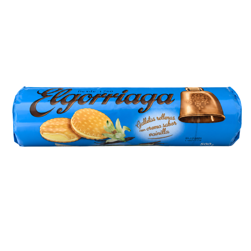 CB02R – Elgorriaga Vanilla Sandwich 15x500g