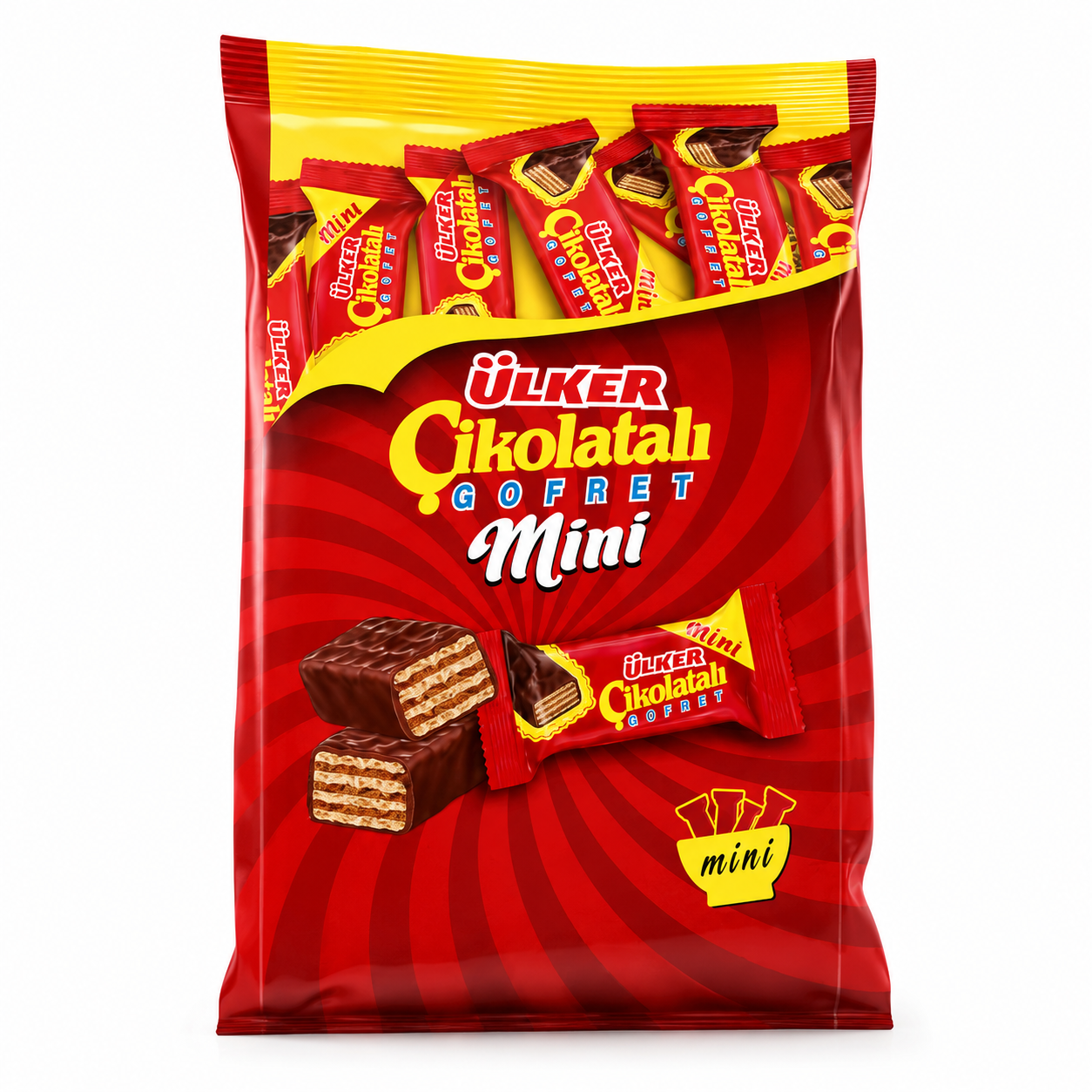 CB0708 - Ulker Cikolatali Gofret Mini 10 x 82 g