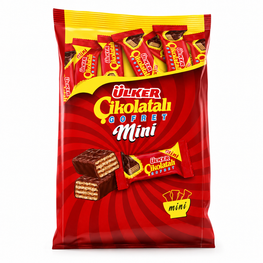 CB0708 - Ulker Cikolatali Gofret Mini 10 x 82 g