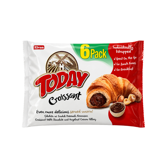 CB14A - Today Croissant Chocolate Hazelnut 12 x 6 x 45 gr