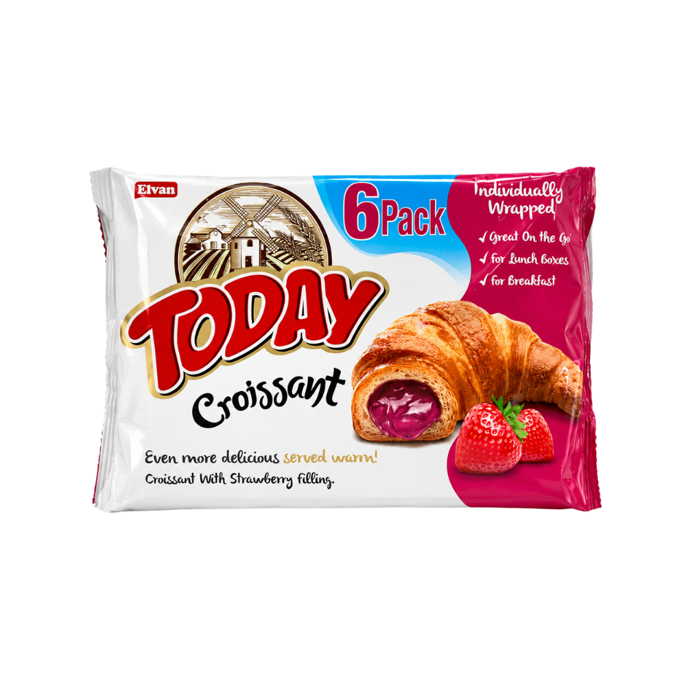 CB14B - Today Croissant Strawberry 12 x 6 x45 gr