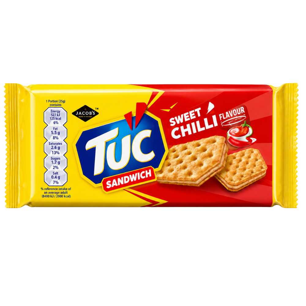CB1805 - TUC Sweet Chili & Sour Cream Sandwich 15 x 145 gr