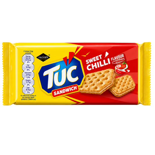 CB1805 - TUC Sweet Chili & Sour Cream Sandwich 15 x 145 gr