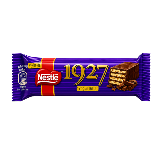 CB2001 - Nestle 1927 Yogun Bitter Tadinda  Wafer 12 x 28 gr