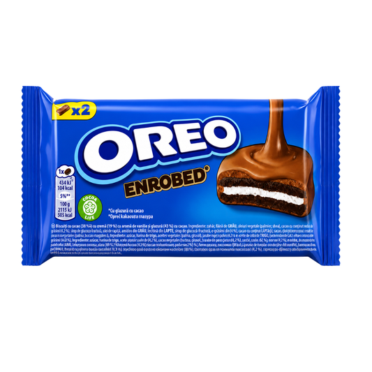 CB2107 - Oreo Enrobed Milk Chocolate 24 x 41 g