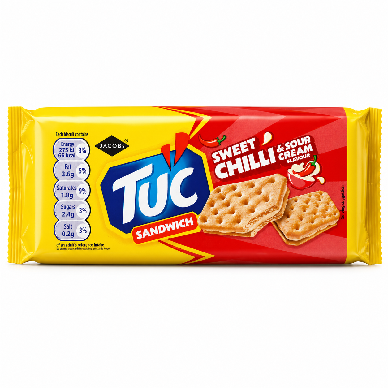 CB2201 - TUC Sweet Chili & Sour Cream Sandwich 15 x 145 gr