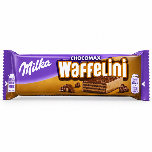 CB32RN - Chocomax Milka Waffelini 35 X 31 g Orange