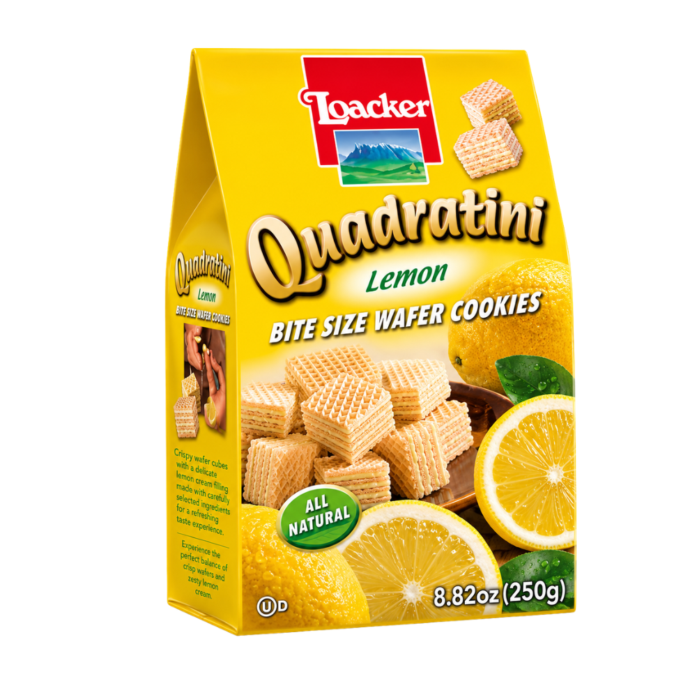 CB41G – Loacker Quadratini Lemon 6 x 250g