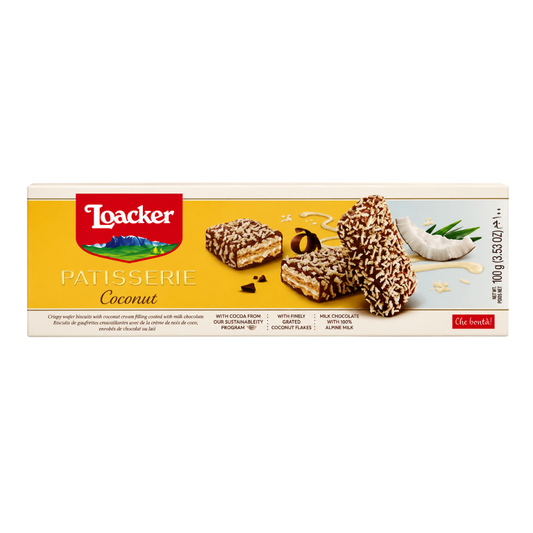 CB44A – Loacker Patisserie Coconut 12 x 100 g