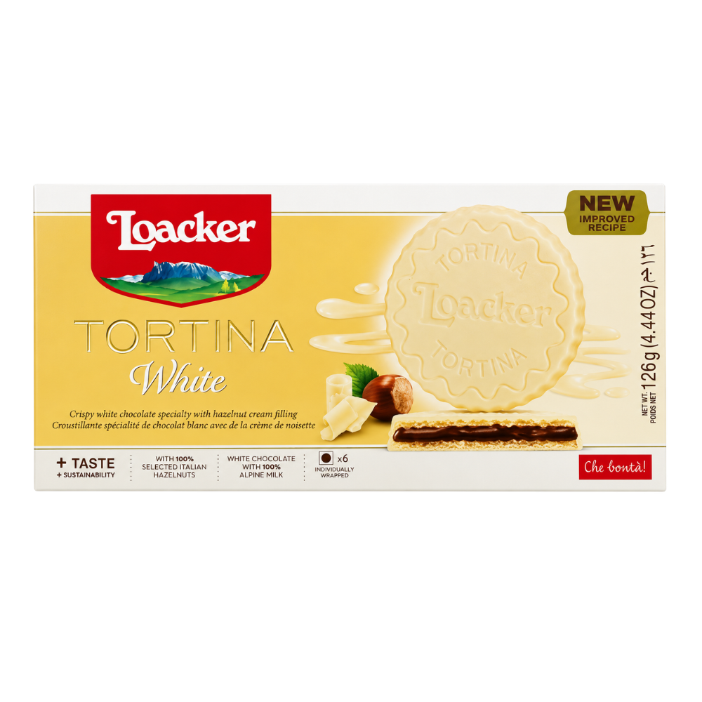 CB45C – Loacker Tortina White 12 X 125 g.