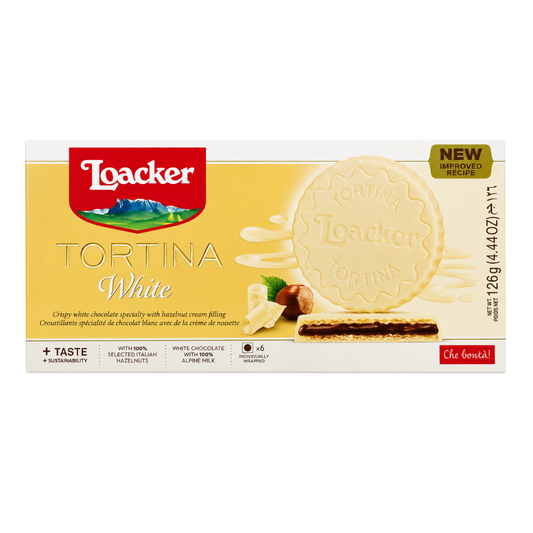 CB45C – Loacker Tortina White 12 x 125 g