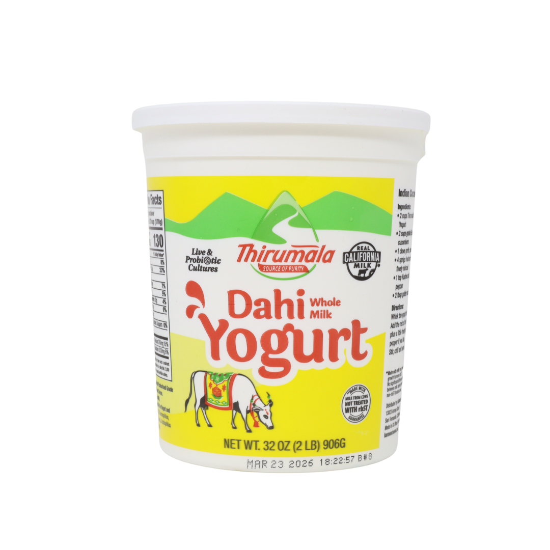 CH00201 - Thirumala Dahi Yogurt 6 x 32 oz