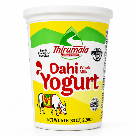 CH00202 - Thirumala Dahi Yogurt 6 x 80 oz (2260g)