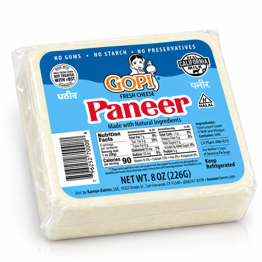 CH00205 - Gopi Paneer Cheese 12 x 8 oz