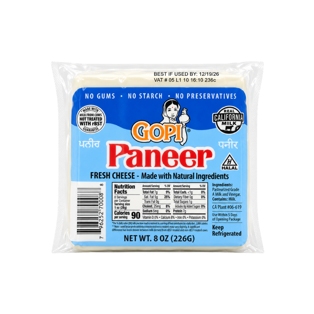 CH00205 - Gopi Paneer Cheese 12 x 8 oz