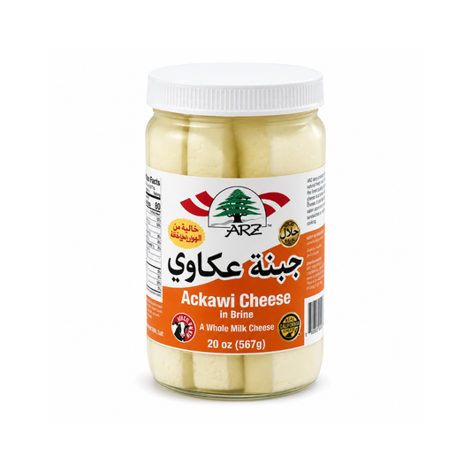 CH01N – Karoun Ackawi Cheese 12 x 20 oz (567g) Jar