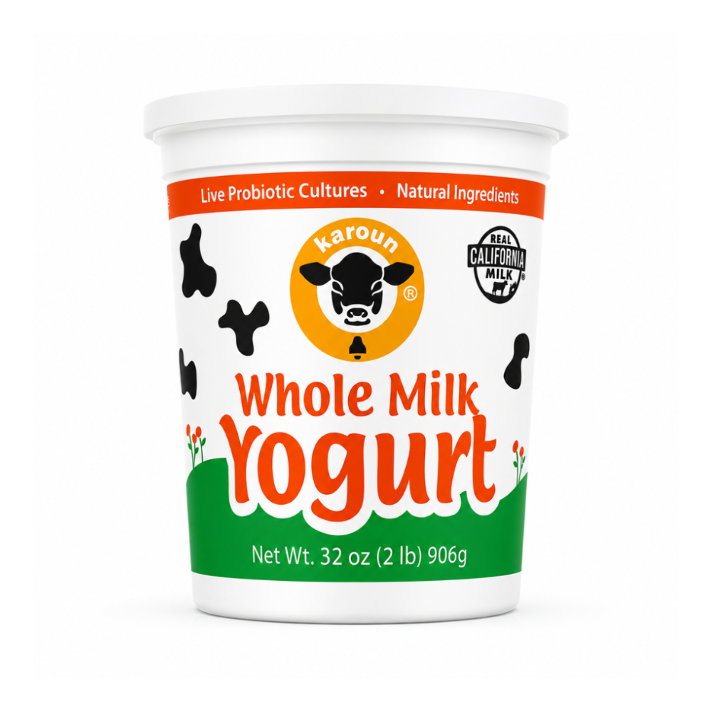 CH01 – Karoun Whole Milk Yogurt 2 Lbs. 6 x 32 oz (906g)