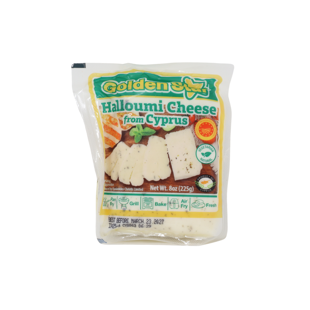 CH0202 - Golden Star Halloumi Cheese 12 x 8 oz (225gr)