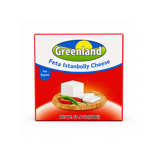 CH03G – Istanbuli Feta Cheese 12 x 17.6 oz  (500g) (Red)