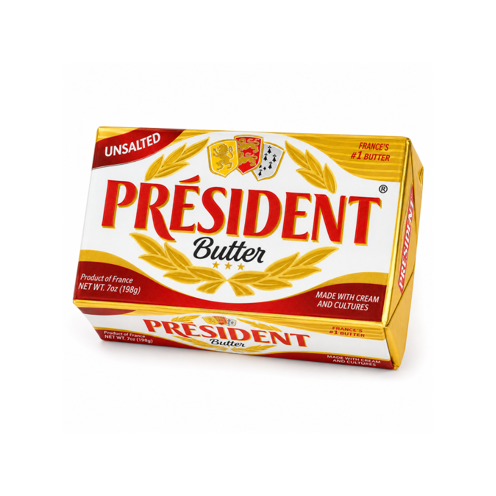CH08E – President Butter Unsalted 20 x 7 oz