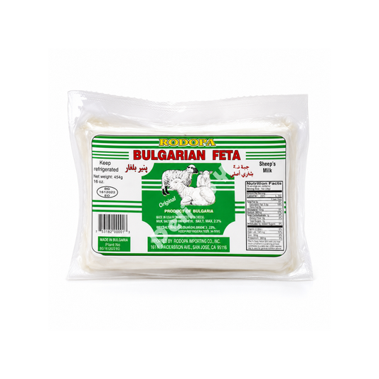 CH16 - Rodopa Bulgarian Feta Cheese 12 x 1 lb