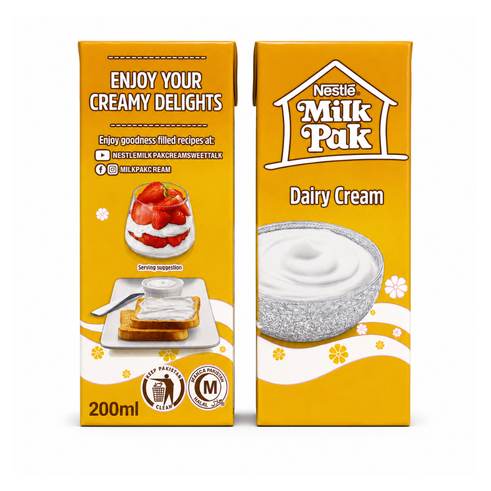 CH3301 - Nestle Milk Pak Cream 24 x 200 ml