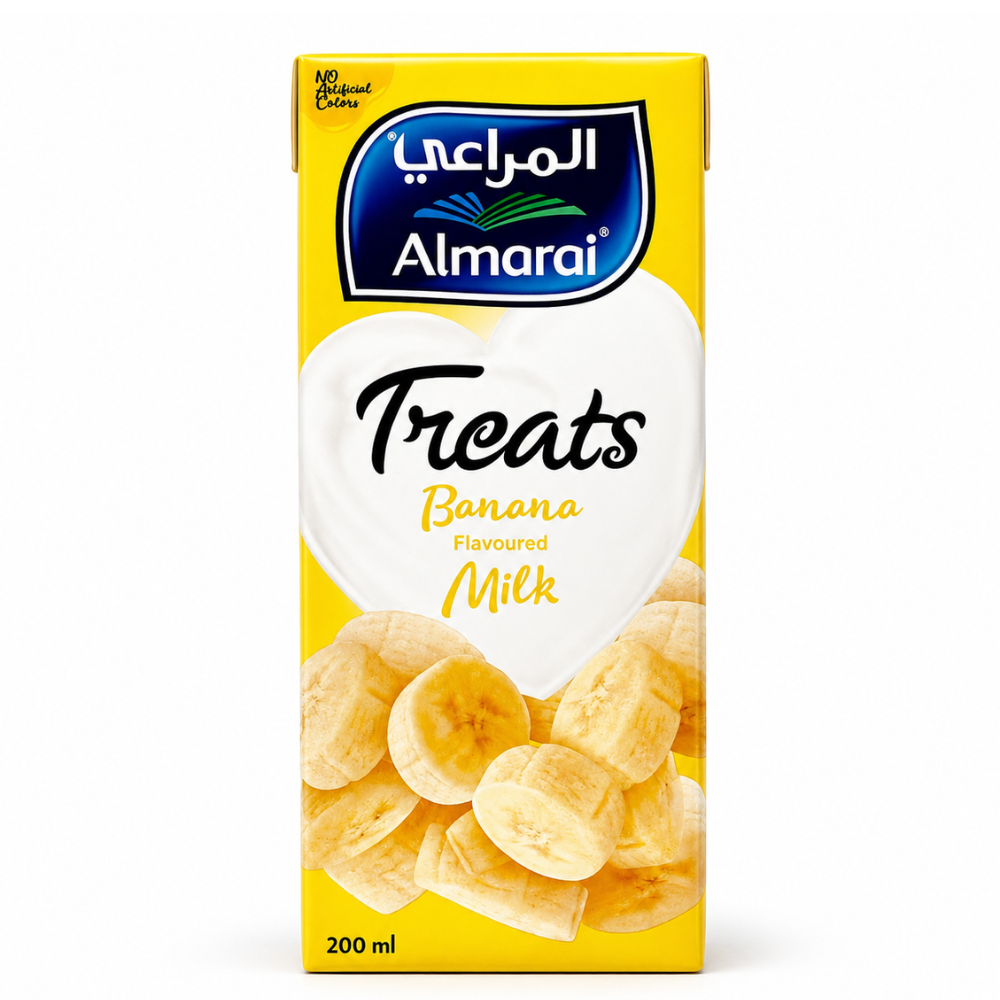 CH40K - Almarai Treast Banana Milk 27 x 200 ml