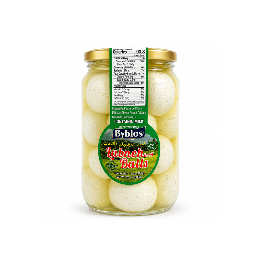 CH47BA – Byblos Lebni in Oil with Zaatar 12 x 368g