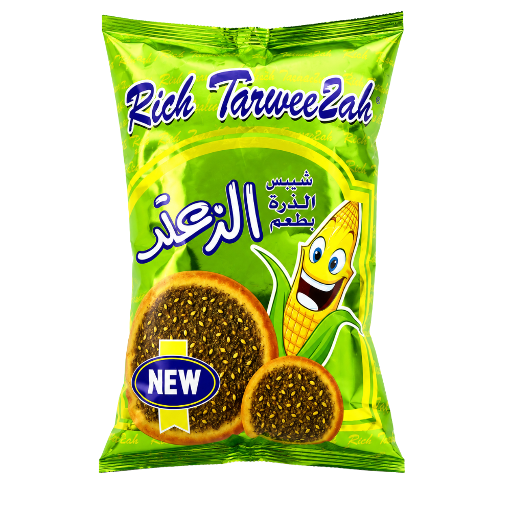 CP06B -  Rich Tarweezah (Zaatar)  Corn Chips 20/100g