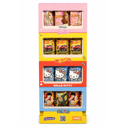 CP101 - Claimont Potato Chips Mix Character Display 60 x 1.2 oz (35g)