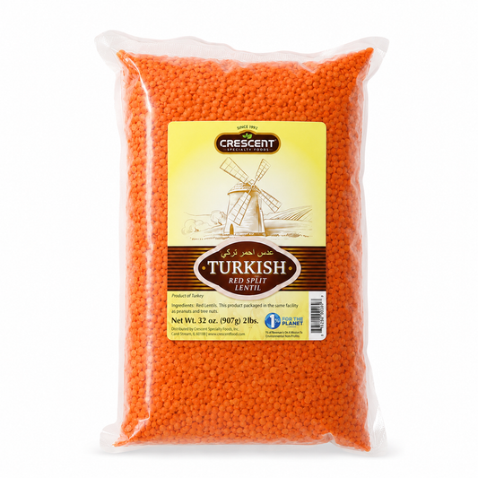 DB10G - Turkish Split Red Lentils 16 x 2 lb. Crescent