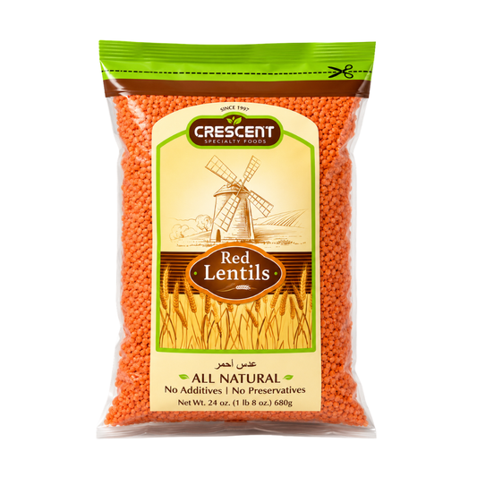 DB12 – Crescent Imported Red Lentils 21 x 24 oz