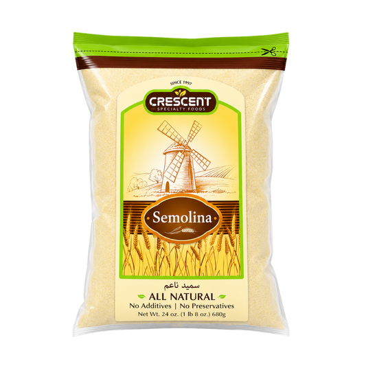 DB12F - Crescent Semolina 21 x 24 oz (680g)
