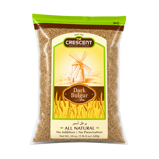 DB12J - Crescent Dark Bulgur 21 x 24 oz (680g)
