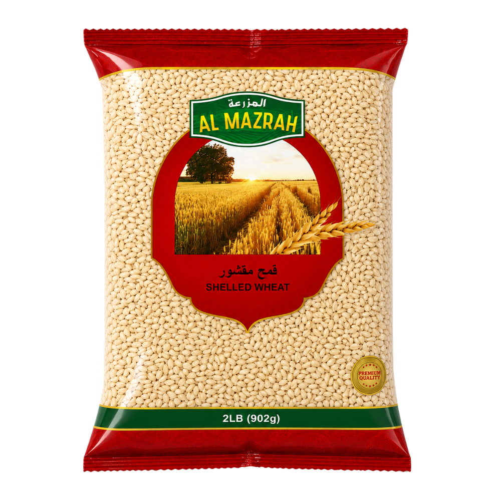 DB18F - Almazrah Shelled Wheat 12 x 2 lb